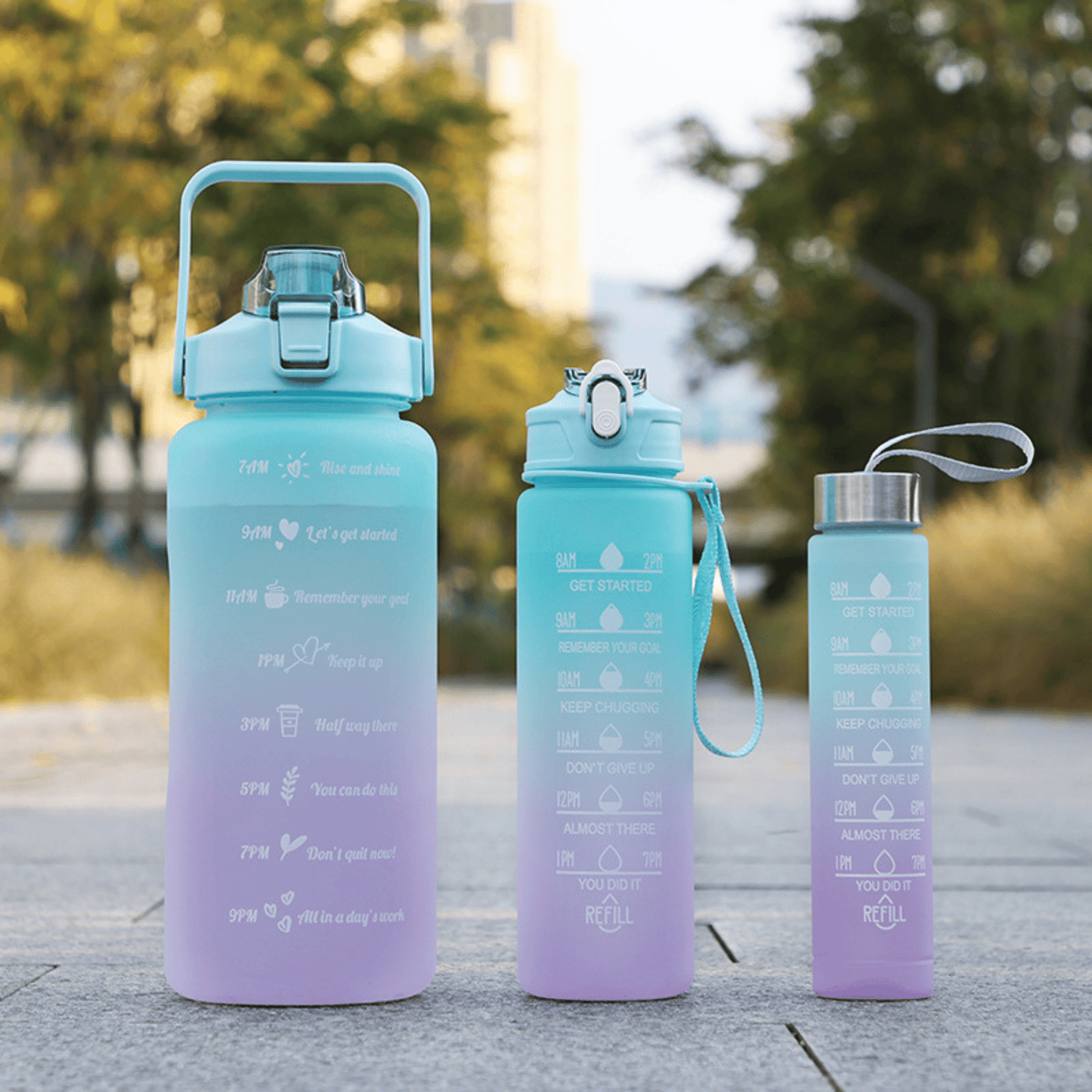 Motivating Drinking Bottle - Drink More in Everyday Life