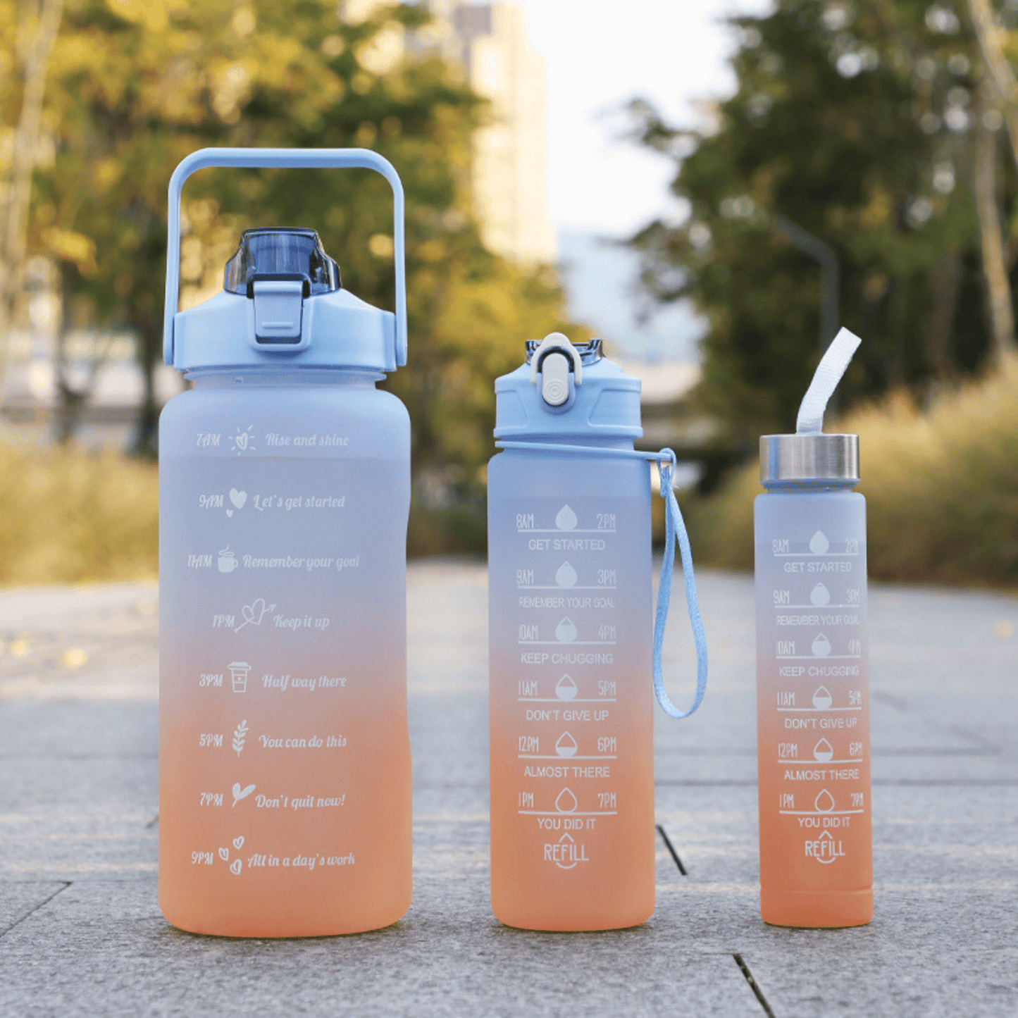 Motivating Drinking Bottle - Drink More in Everyday Life