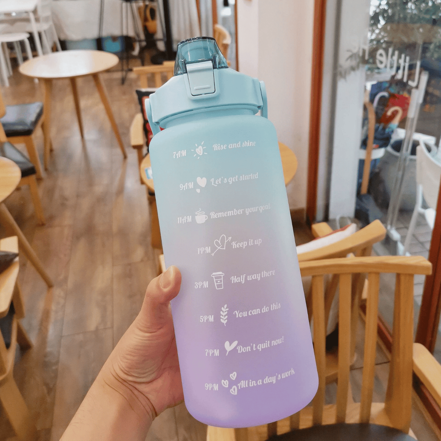 Motivating Drinking Bottle - Drink More in Everyday Life