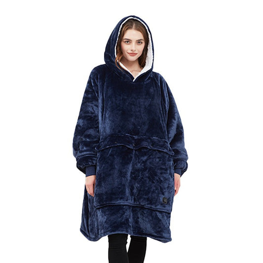 USB Heated Hooded Lazy Sleepwear