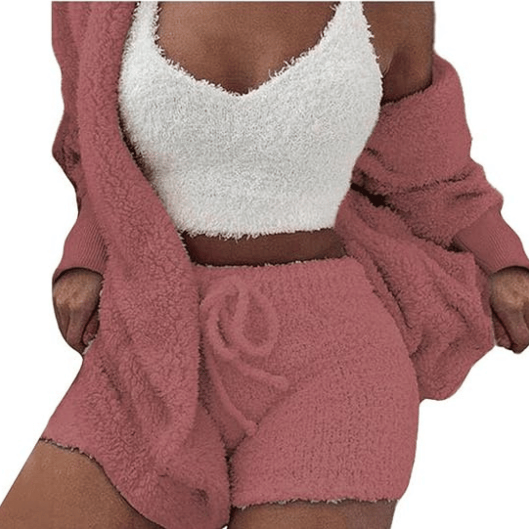 Comfy Set | Flauschiger 3-Teiler