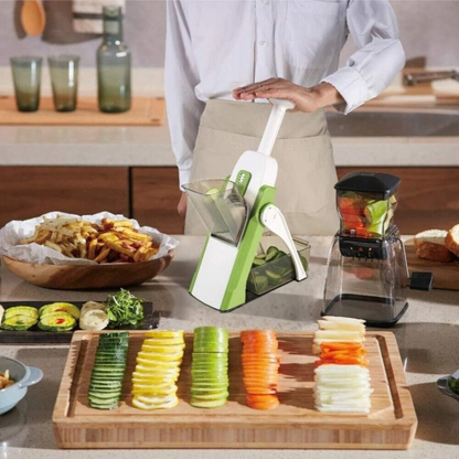 Time-saving vegetable cutter - slices, strips and more!