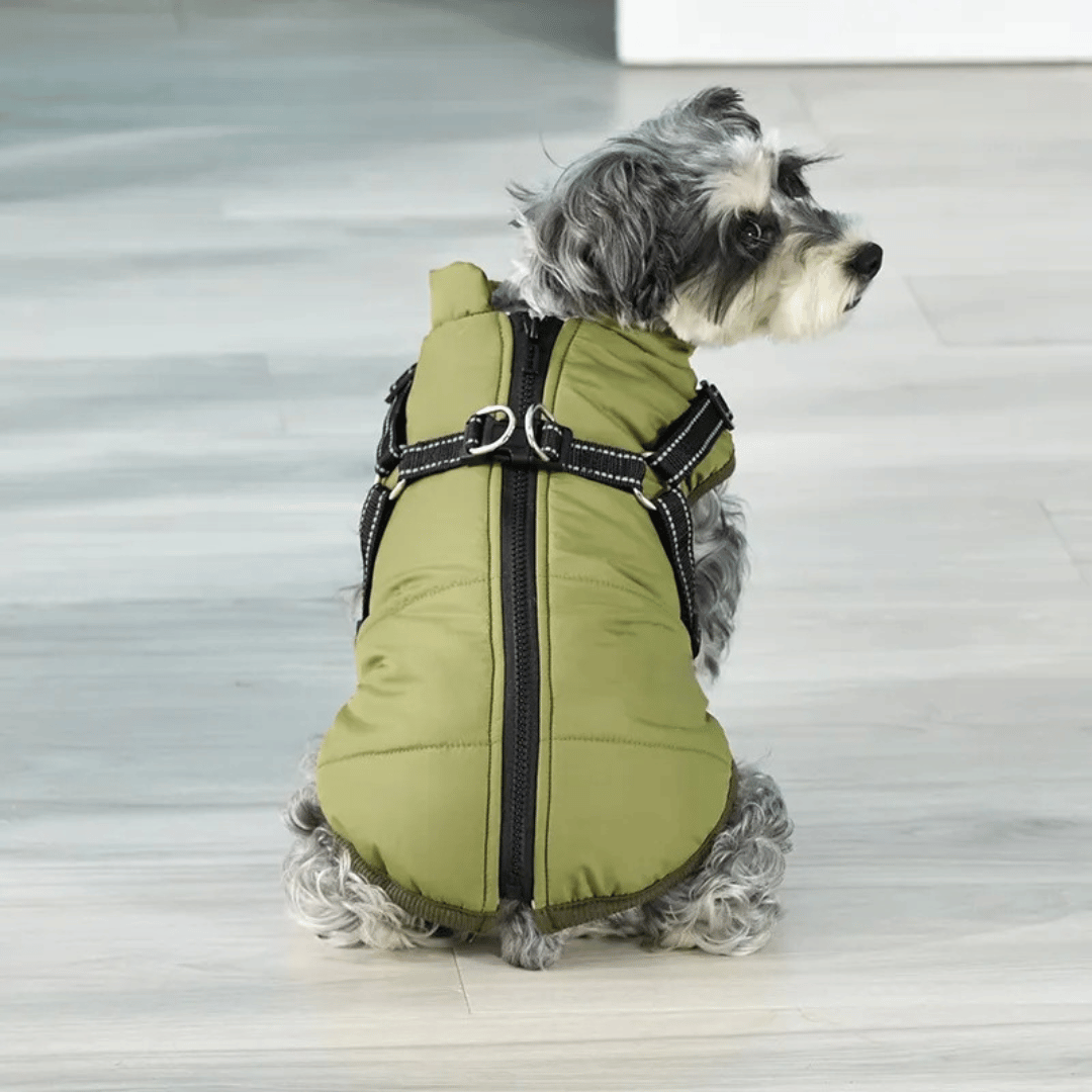 Kuschelige und wasserdichte Winterjacke für Hunde