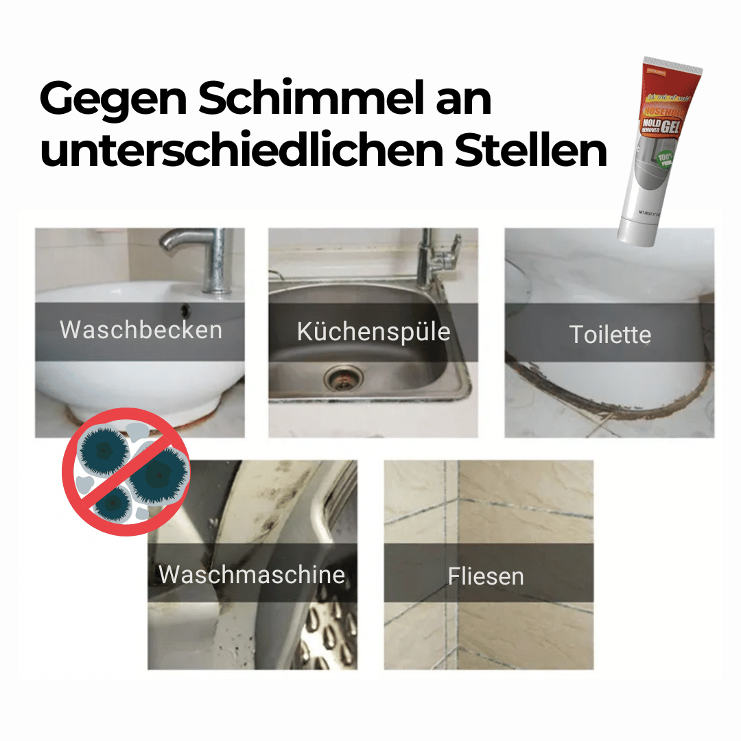 Schimmelentferner – Gegen schwarze Schimmelflecken und Ränder