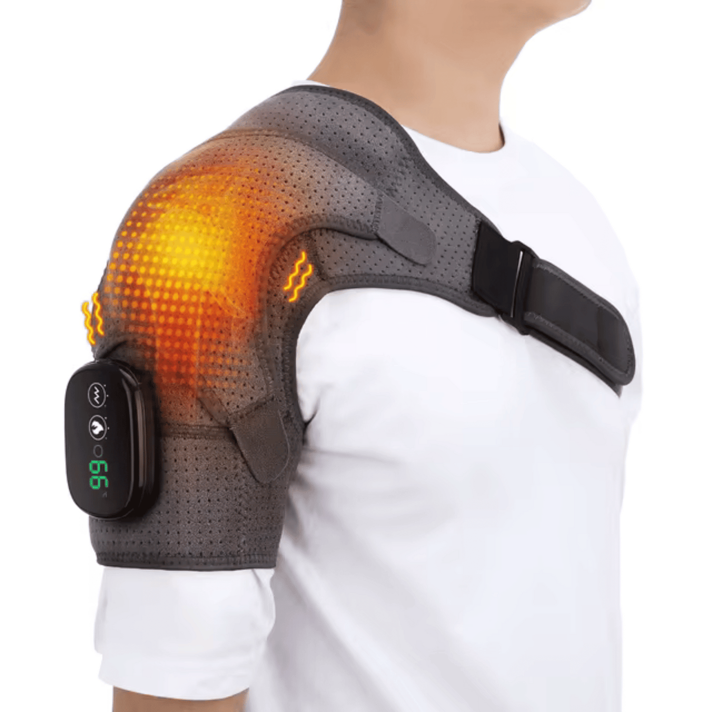 2in1 shoulder massager