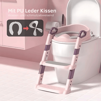 Foldable Toilet Seat Ladder for Children