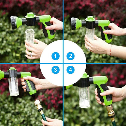 8in1 Spray Nozzle for Car, Garden &amp; Pets