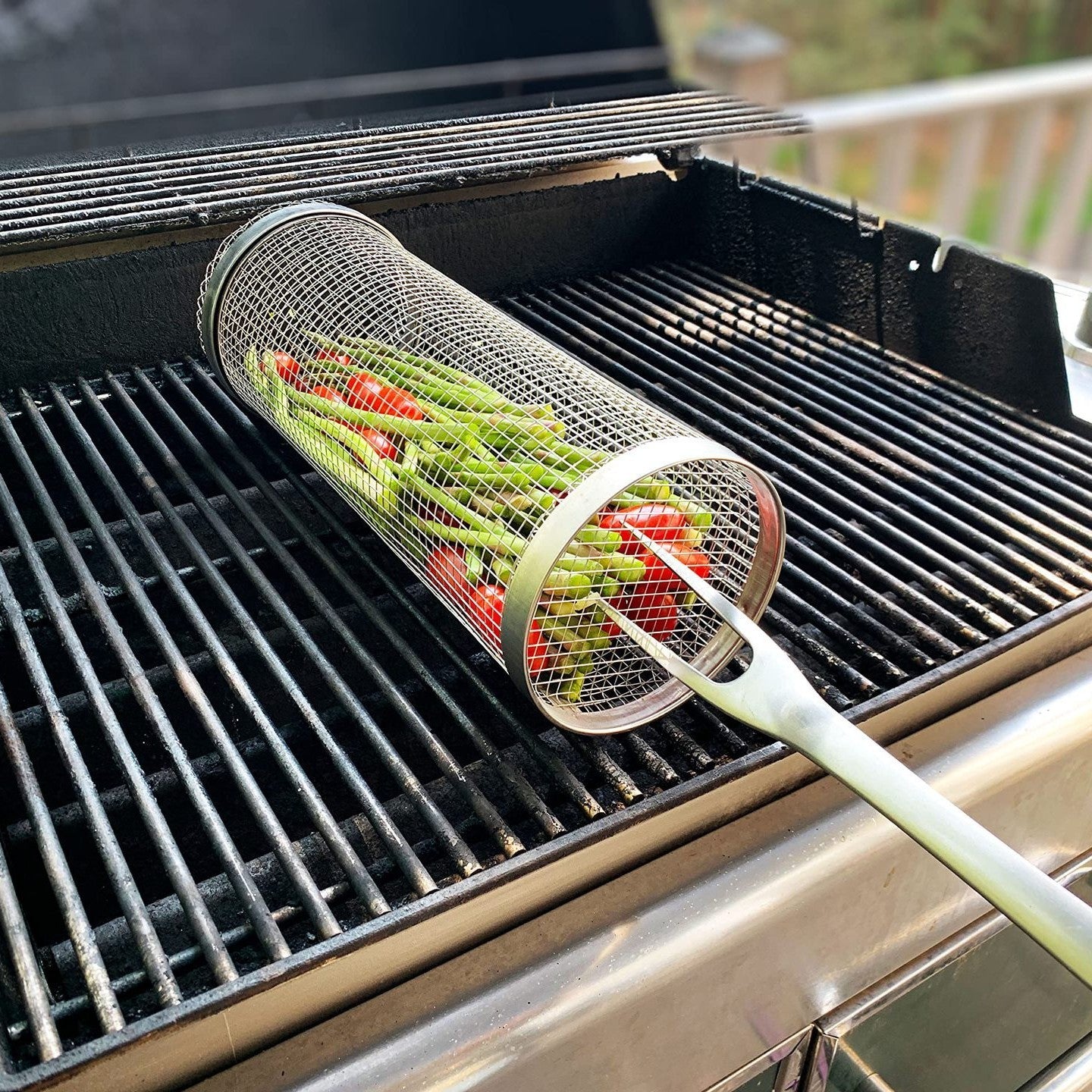 Grill-Rollen-Set für Gemüse & Fleisch