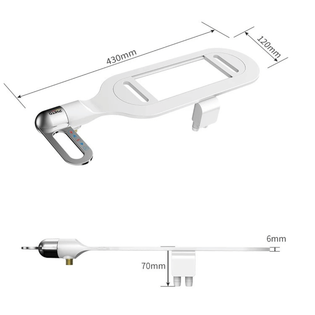 PHITO bidet attachment for toilet seat