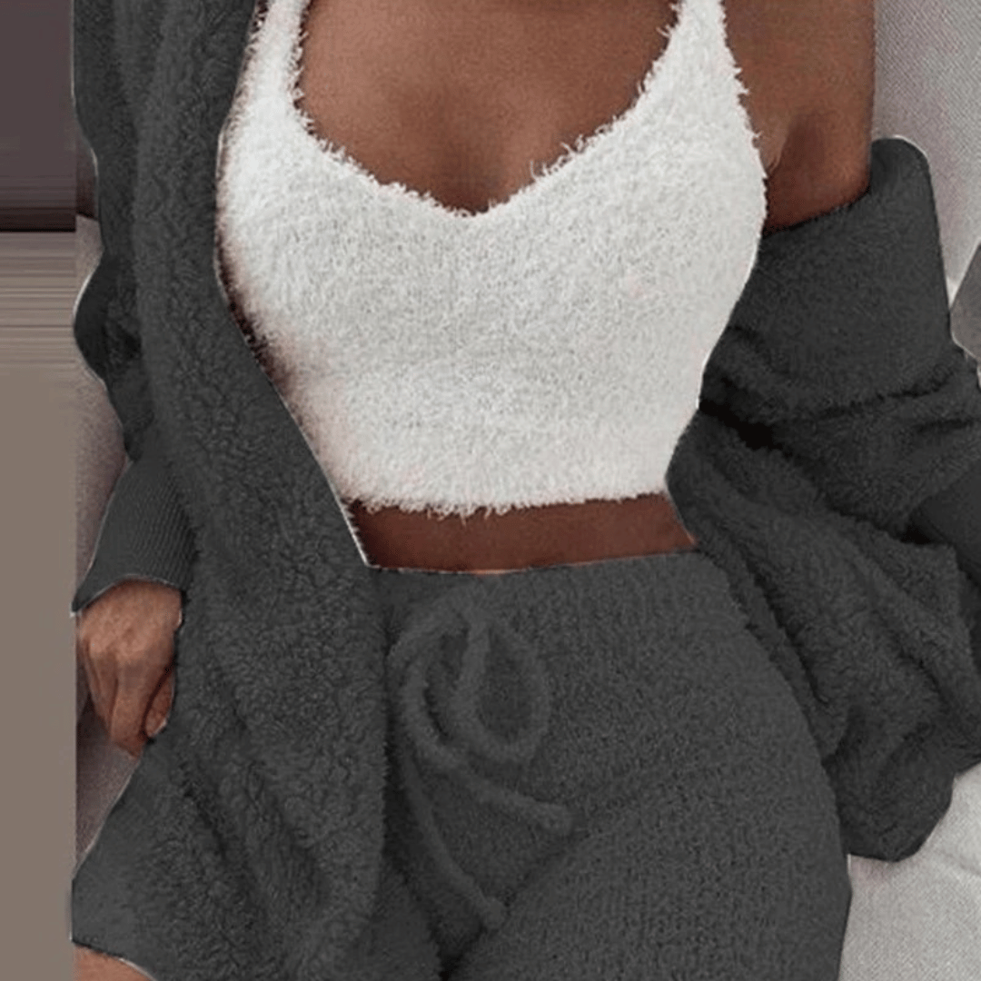 Comfy Set | Flauschiger 3-Teiler