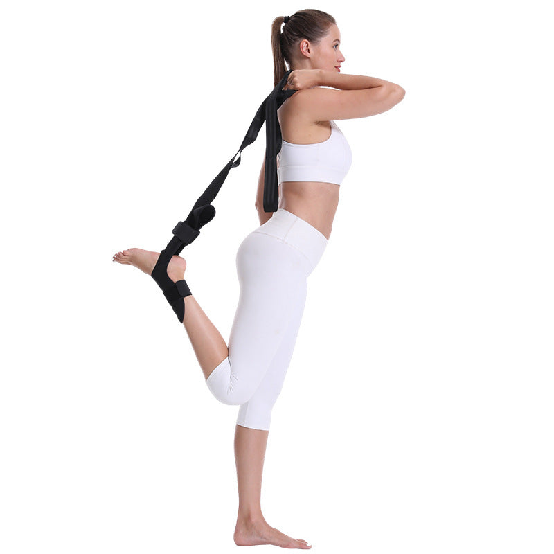 Bande extensible de remise en forme | Sangle de yoga avec boucles 