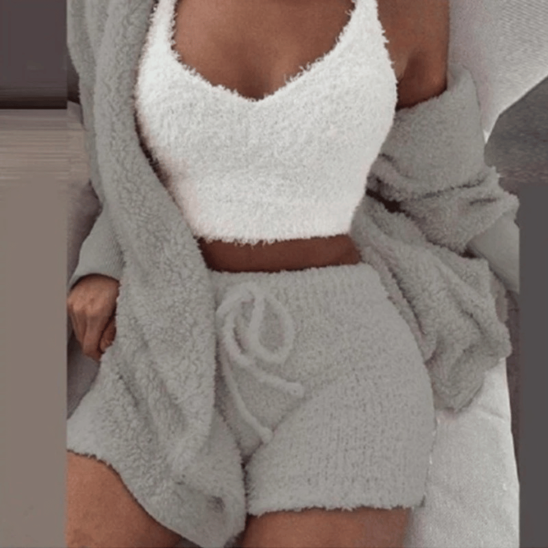 Comfy Set | Flauschiger 3-Teiler