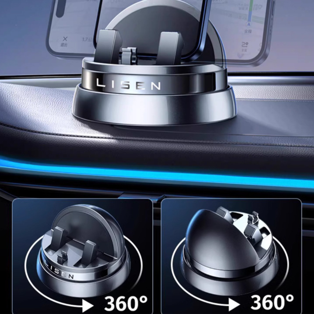 LISEN 360° mobile phone holder car