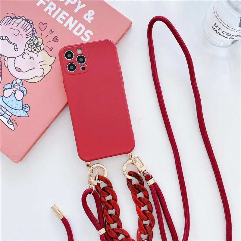 iPhone Crossbody Schutzhülle | Soft Hülle