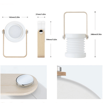 Lampe LED tactile pliable