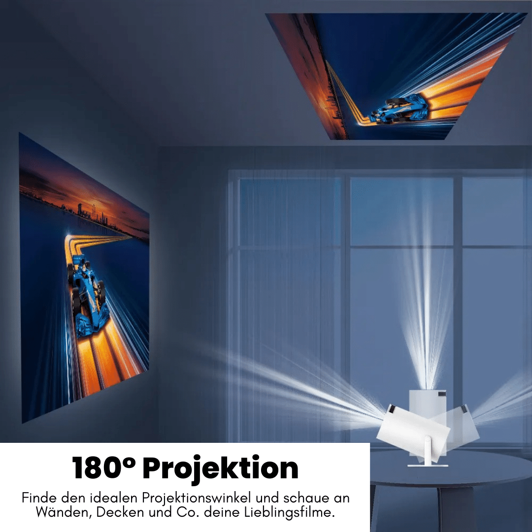 Projecteur intelligent 180°™ | Projecteur home cinéma HD