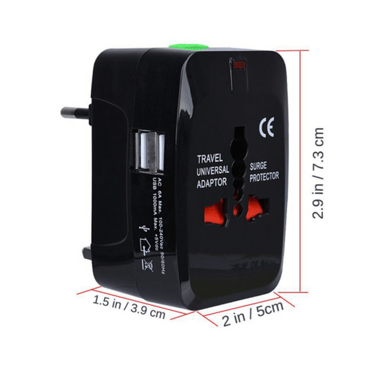 International travel adapter multifunctional