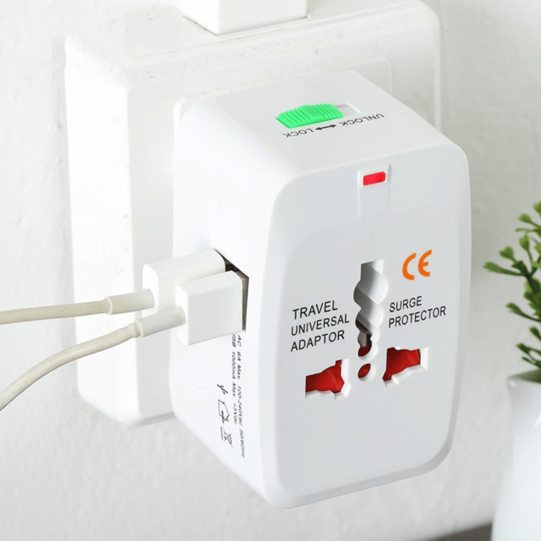 International travel adapter multifunctional