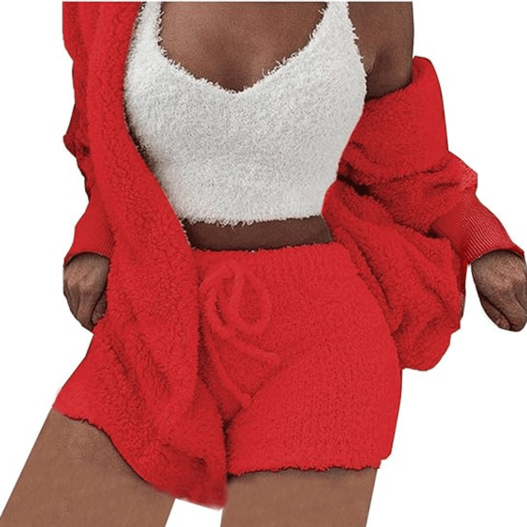 Comfy Set | Flauschiger 3-Teiler