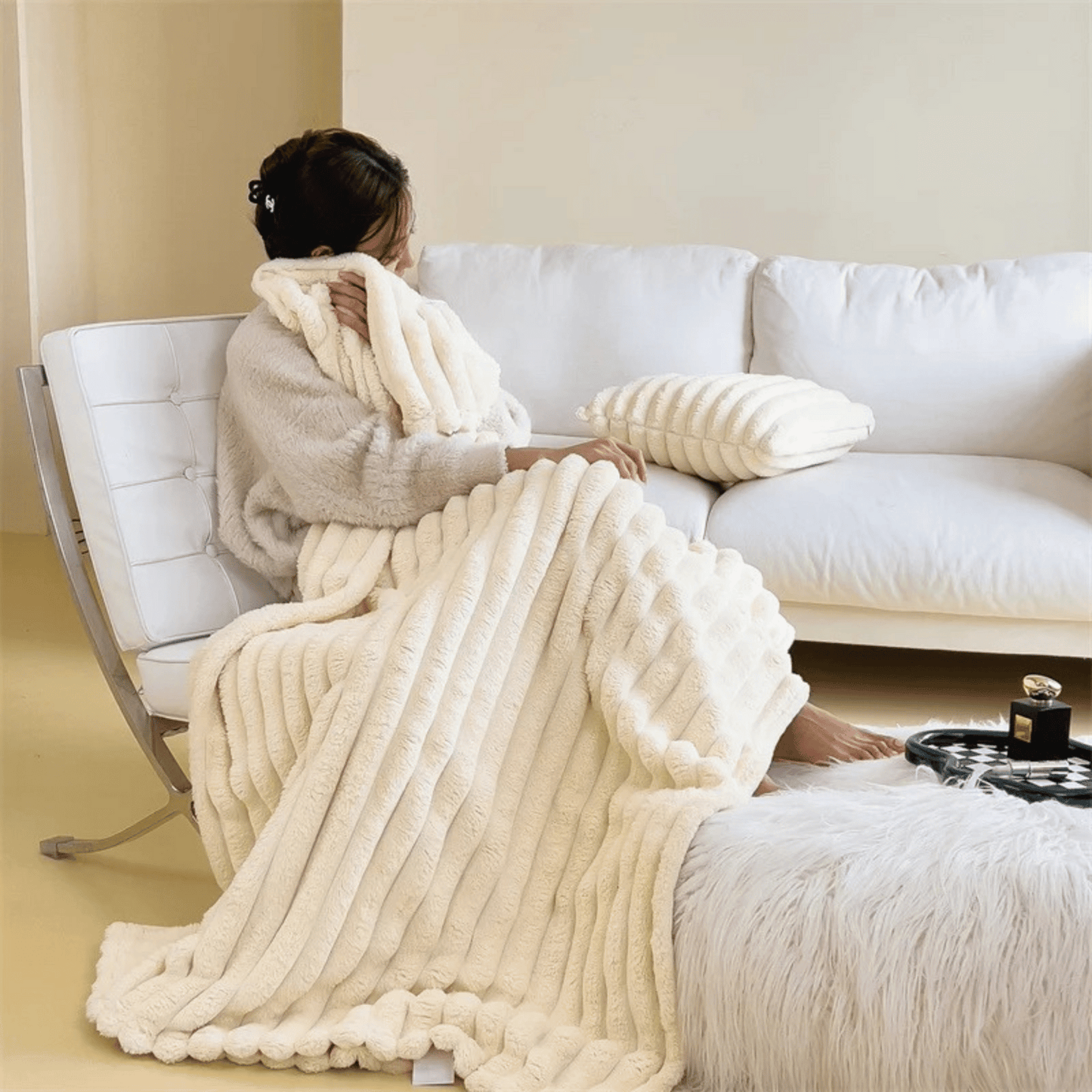 Cozy winter blanket for cold days