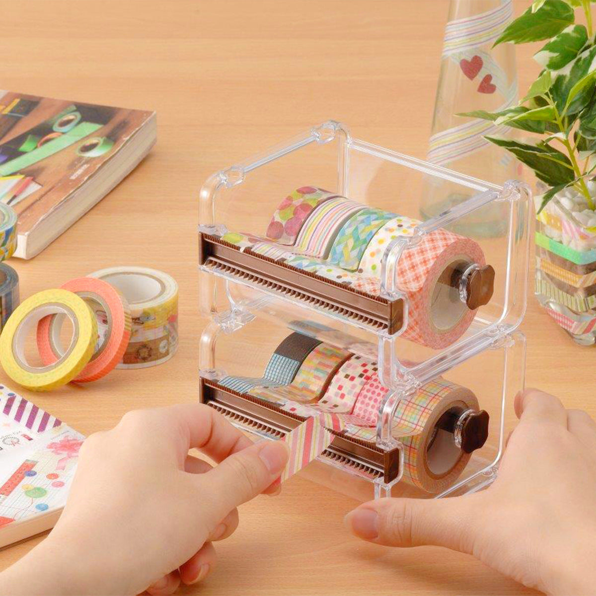 Washi Tape Storage and Cutter