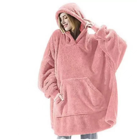 Kuschelige Hoodie Decke