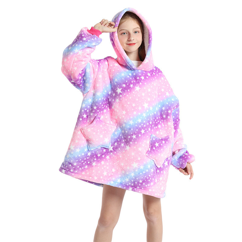 Cozy Blanket Hoodie for Kids