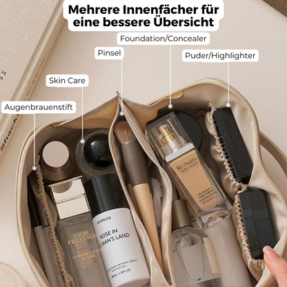 Luxus Kosmetiktasche | Praktischer Kulturbeutel zum Reisen