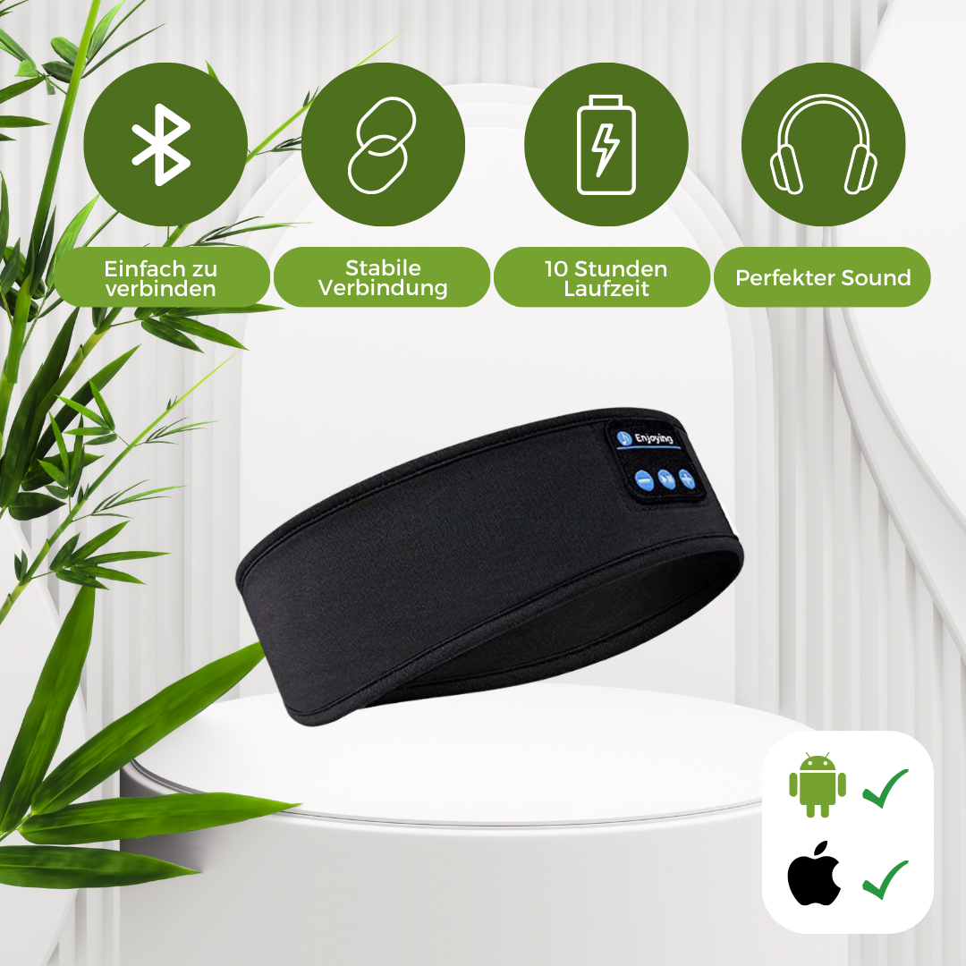 CozyBand | Bluetooth Stirnband Kopfhörer