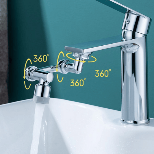 1080° rotating faucet attachment